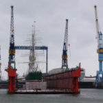 Rickmer Rickmers im Dock bei Blohm & Voss_1