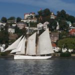 Elbe 5 vor dem Süllberg (Blankenese) am 27.09.09_1